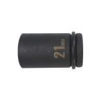 パオック 薄口インパクトレンチソケットセミロング 21mm IMS-21SL