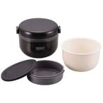 パール金属 どんぶり 保温弁当箱 特盛 ほかどん ブラック HB-264