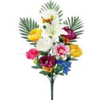 ポピー 仏花ブッシュLL MIX 全長66cm・幅34cm FP -0823