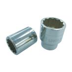 エビ印 ソケット 12角 差込角9.5mm シルバー 21.0mm LM321 1点