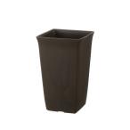 Yahoo! Yahoo!ショッピング(ヤフー ショッピング)リッチェル フォーレ スクエアポット ダークブラウン（DB） 18.4×18.4×30cm