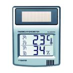 サトー 佐藤ソーラーデジタル温湿度計 PC-5200TRH