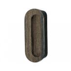 シロクマ 小判手掛 ダークブラウン 100 MW-9 1個