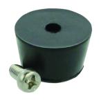 柴田科学 ゴム足ULK-20 M4×8付 LV-40B用