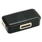 スケーター レトロフレンチ ふわっと弁当箱 ブラック 幅22.4×奥行12.8×高さ6.3cm PFLB8 0