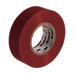 スリーエム 電気絶縁用ビニールテープ117　スコッチR 赤 1巻