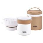 サーモス ごはんが炊ける弁当箱 ホワイト(WH) JBS-360