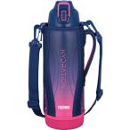 サーモス 真空断熱スポーツボトル ネイビーピンク(NV-P) 幅9.5×奥行9.5×高さ32cm FHT-1501F