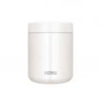 サーモス 真空断熱スープジャー ホワイト(WH) 幅9.5×9.5×12.5cm JBR-400