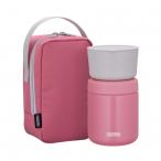 サーモス 真空断熱スープランチセット ピンク(P) 幅90×奥行95×高さ170mm JBY-550