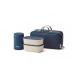 サーモス 真空断熱スープランチセット ネイビー JEA-800