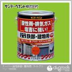 サンデーペイント スーパー油性 鉄部・建物用 ライトグリーン 1.6L