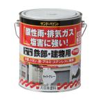 サンデーペイント スーパー油性 鉄部・建物用 ライトグレー 1.6L 1点