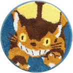 センコー となりのトトロ ねこバス 夜の森 チェアマット ブルー 38cm