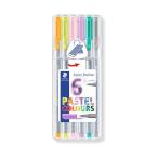 ステッドラー日本 トリプラス ファインライナー・細書きペン パステルカラー6色セット 334 SB6CS1 6本