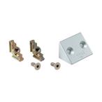 スガツネ スガツネ工業ＡＳジョイント先入６ミリ２本溝用（１２０−０４０−４８８） シルバー PJ-60W30