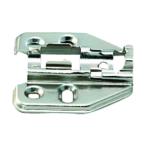 スガツネ マウンティングプレートワンタッチスライド丁番150シリーズ用 150-P6W-32TH+4(160-019-688) 1