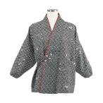 サーヴォ 二部式きもの（上） 茶衣着 和服 ユニフォーム ブラック L OD249-L