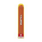 TJMデザイン すみつけ（2.0mm）替芯 硬質赤 6本入 S20S-RED 6点