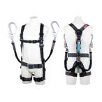 藤井電工 フルハーネス飛燕 黒 Mサイズ TH-506-2NV93SV-OT-DG-M-2R23-BX 1本