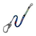 藤井電工 胴ベルト型用ランヤード ノビロン 青 TBL-NV99-BL-BP 1本