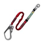 藤井電工 胴ベルト型用ランヤード ノビロン 赤 TBL-NV99-RE-BP 1本