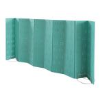 テラモト 軽量らくらくパーテーション グリーン OT-075-098-1 1台