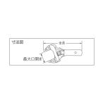 トップ工業 ＴＯＰ薄型軽量ワイドモンキレンチショートエコワイド口開寸法１２〜４９ HY-49S