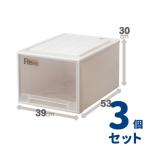 天馬 フィッツケースクローゼット 幅39×奥行53×高さ30cm L-53 3個