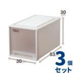 天馬 フィッツケースクローゼット 幅30×奥行53×高さ30cm L-30 3個