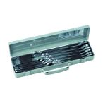 トネ 切替式ラチェットめがねレンチセット10pcs RMR110
