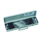 トネ 首振ラチェットめがねレンチセット10pcs RMF100