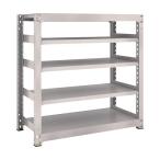 トラスコ Ｍ３型中量棚１２００Ｘ５７１ＸＨ１２００５段単体ネオグレ NG M3-4465 NG(ネオク゛レー)