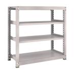 トラスコ Ｍ３型中量棚１２００Ｘ５７１ＸＨ１２００４段単体ネオグレ NG M3-4464 NG(ネオク゛レー)