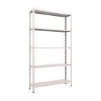 トラスコ 軽量棚中棚ボルトレス型１２００Ｘ３００Ｘ２１００５段ネオグレ NG L74V-15 NG(ネオク゛レー)