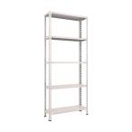 トラスコ 軽量棚中棚ボルトレス型８７５Ｘ３００Ｘ２１００５段ネオグレ NG L73V-15 NG(ネオク゛レー)