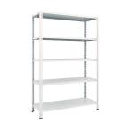 トラスコ 軽量棚中棚ボルトレス型１２００Ｘ４５０Ｘ１８００５段ネオグレ NG L64X-15 NG(ネオク゛レー)
