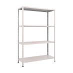 トラスコ 軽量棚中棚ボルトレス型１２００Ｘ４５０Ｘ１８００４段ネオグレ NG L64X-14 NG(ネオク゛レー)