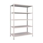 トラスコ 軽量棚中棚ボルトレス型１２００Ｘ６００Ｘ１８００５段ネオグレ NG L64W-15 NG(ネオク゛レー)
