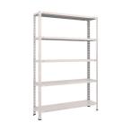 トラスコ 軽量棚中棚ボルトレス型１２００Ｘ３００Ｘ１８００５段ネオグレ NG L64V-15 NG(ネオク゛レー)
