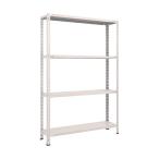 トラスコ 軽量棚中棚ボルトレス型１２００Ｘ３００Ｘ１８００４段ネオグレ NG L64V-14 NG(ネオク゛レー)