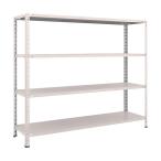 トラスコ 軽量棚中棚ボルトレス型１８００Ｘ４５０Ｘ１５００４段ネオグレ NG L56X-14 NG(ネオク゛レー)