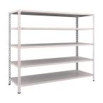 トラスコ 軽量棚中棚ボルトレス型１８００Ｘ６００Ｘ１５００５段ネオグレ NG L56W-15 NG(ネオク゛レー)