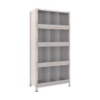 トラスコ 軽量棚縦仕切前当付８７５Ｘ４５０Ｘ１８００３列４段ネオグレ NG 63X-55 NG(ネオク゛レー)