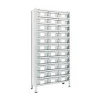 トラスコ 軽量棚８７５Ｘ３００Ｘ１８００樹脂引出ＮＧ大Ｘ３３ネオグレ NG 63V-812F11 NG(ネオク゛レー)