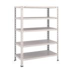 トラスコ 軽量棚中棚ボルトレス型８７５Ｘ４５０Ｘ１２００５段ネオグレ NG L43X-15 NG(ネオク゛レー)