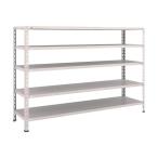 トラスコ 軽量棚中棚ボルトレス型１８００Ｘ４５０Ｘ１２００５段ネオグレ NG L46X-15 NG(ネオク゛レー)