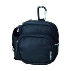 トラスコ コンパクトツールケースツーワイドポケットブラック 130 x 120 x 70 mm TCTC1802-BK