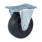 トラスコ キャスター TYGシリーズ 固定 ゴム車 32mm TYGK-32