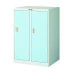  Trusco Mini запирающийся шкафчик 2 полосный для голубой MLK2-B